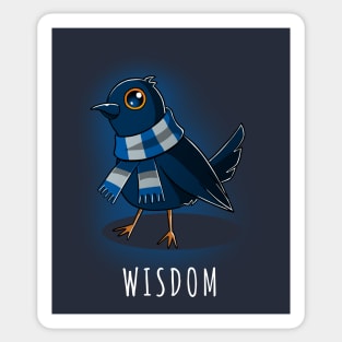 Wise Raven Sticker